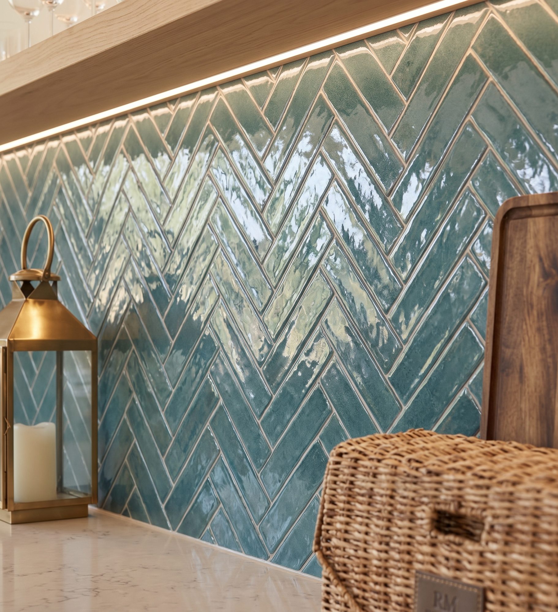 Colorful Brick — In het interieur