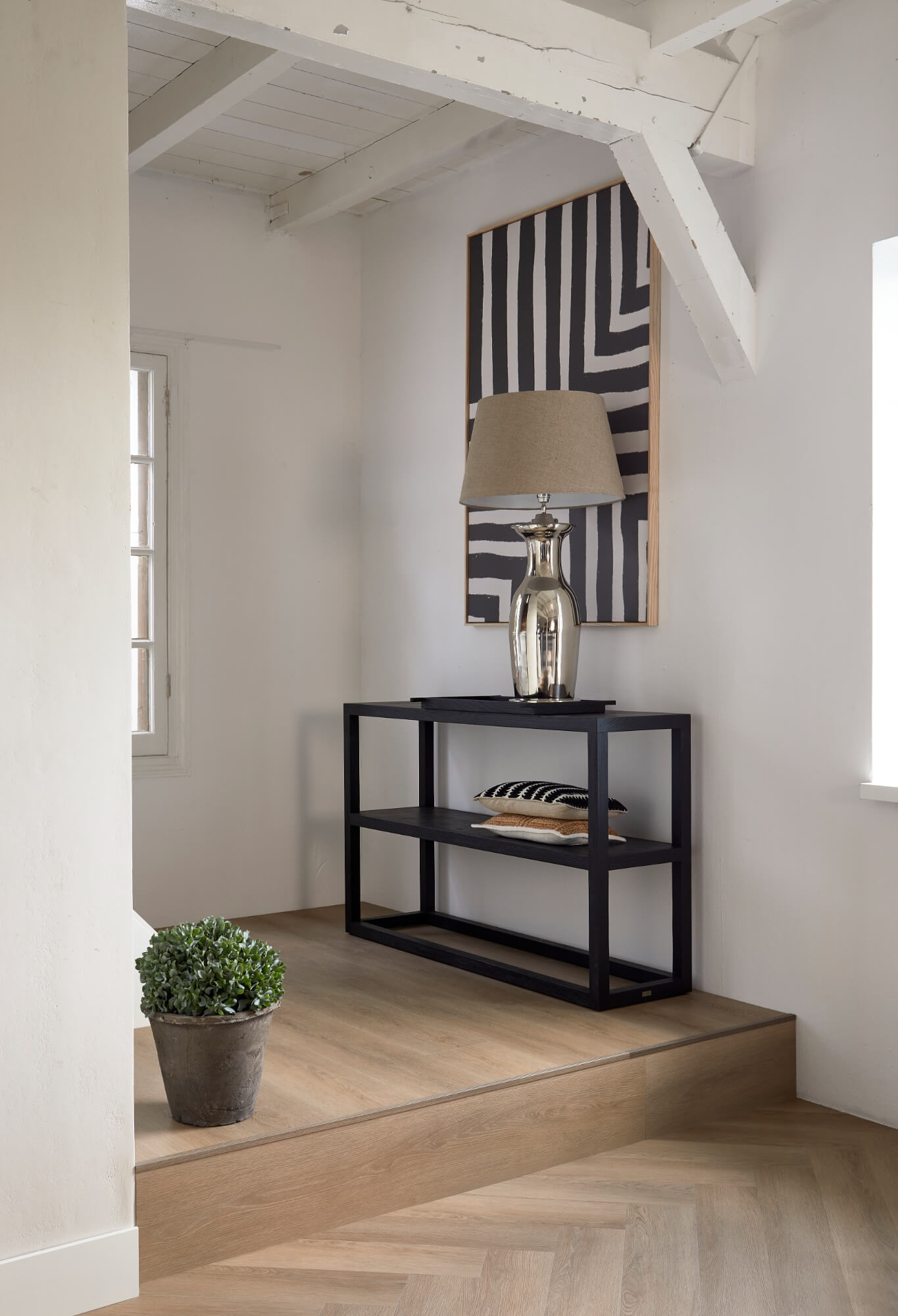 Interieur mit einem Long Island PVC-Boden von Rivièra Maison Flooring