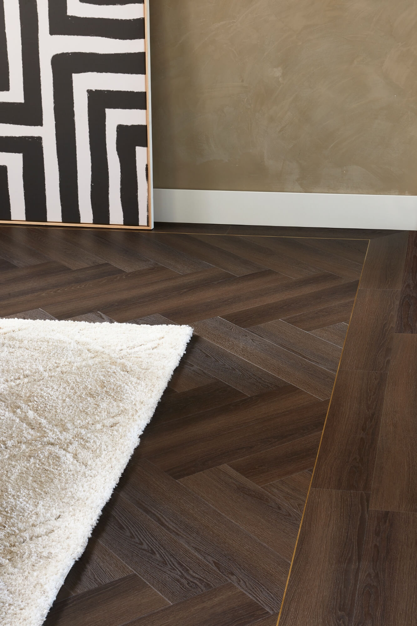 Interieur mit einem Long Island PVC-Boden von Rivièra Maison Flooring